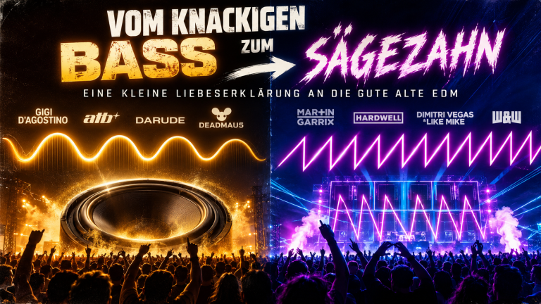 Vom knackigen Bass zum Sägezahn – Als Kick, Bass und Melodie noch ein Team waren